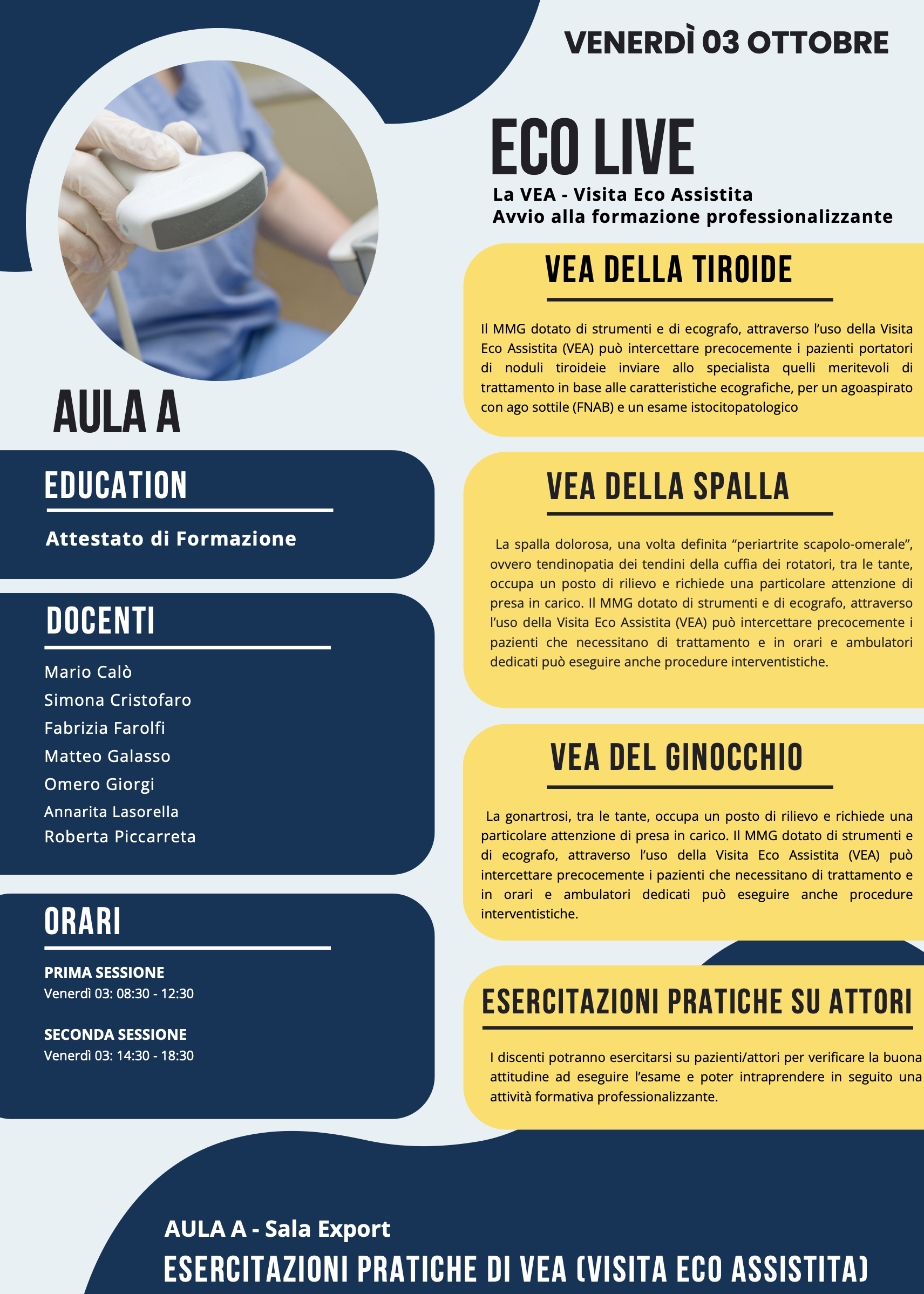 CORSO ECO LIVE - 13° CONGRESSO NAZIONALE SIICP_img